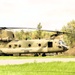 CH-47 Chinook crew helps Army Reserve competitors for Best Squad competition at Fort McCoy