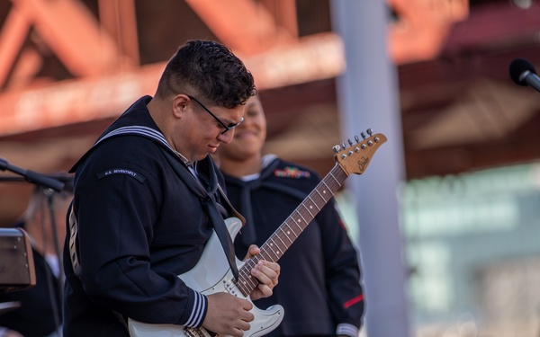 U.S. 7th Fleet Band Performs at Australian National Maritime Museum in Sydney Australia