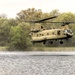 CH-47 Chinook crew helps Army Reserve competitors for Best Squad competition at Fort McCoy