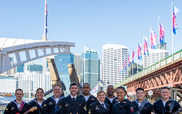 U.S. 7th Fleet Band Performs at Australian National Maritime Museum in Sydney Australia