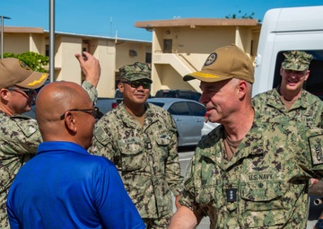 CNIC tours unaccompanied housing on Naval Base Guam