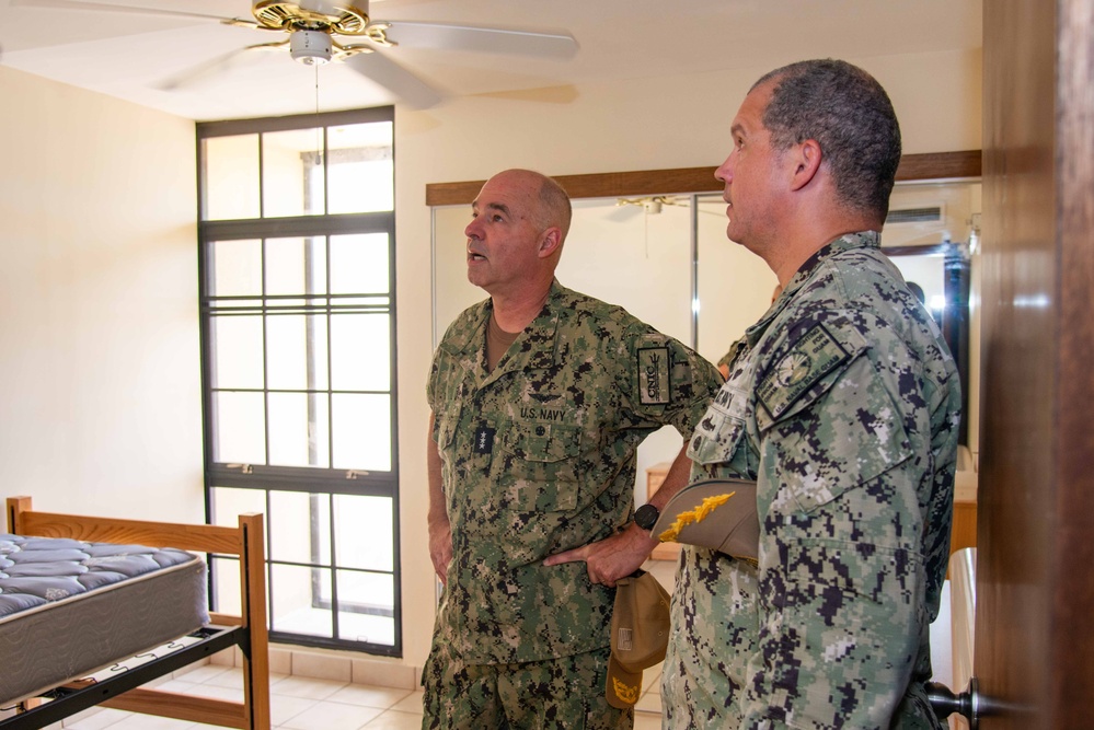 CNIC tours unaccompanied housing on Naval Base Guam