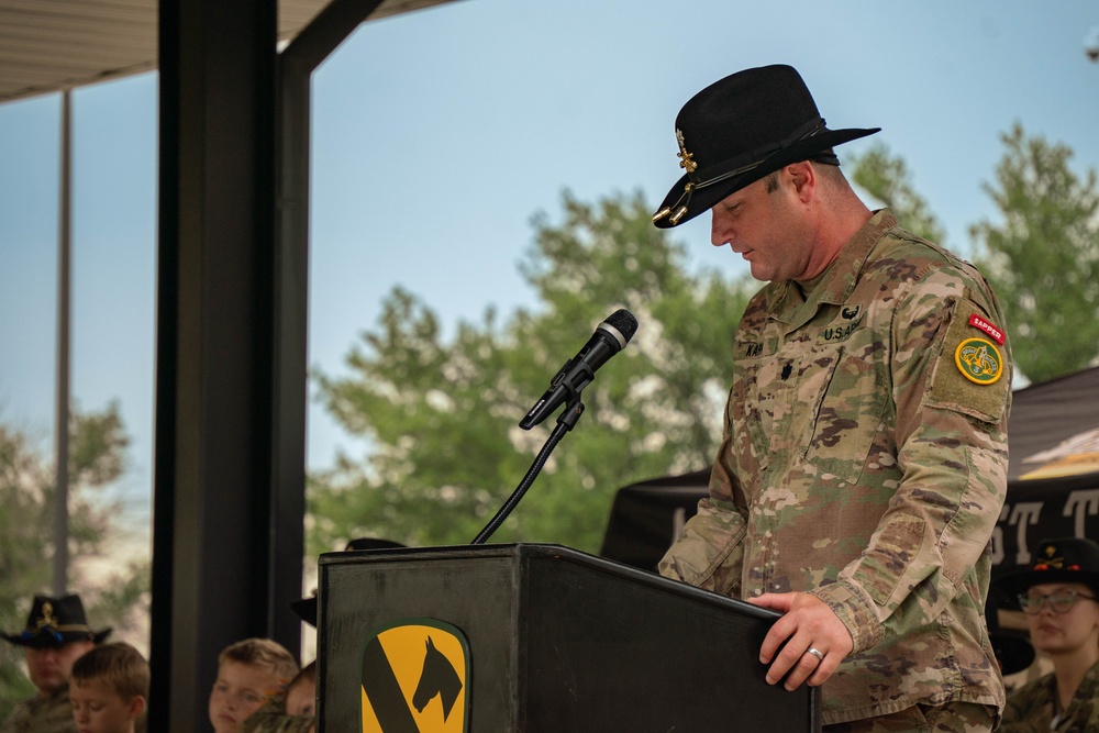 Pioneer Squadron Inactivation Ceremony