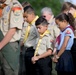 Flags placed at Fort Bliss National Cemetery before Memorial Day