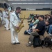Musician 3rd Class Manny Hartman Performs at Aiea High School, Hawaii