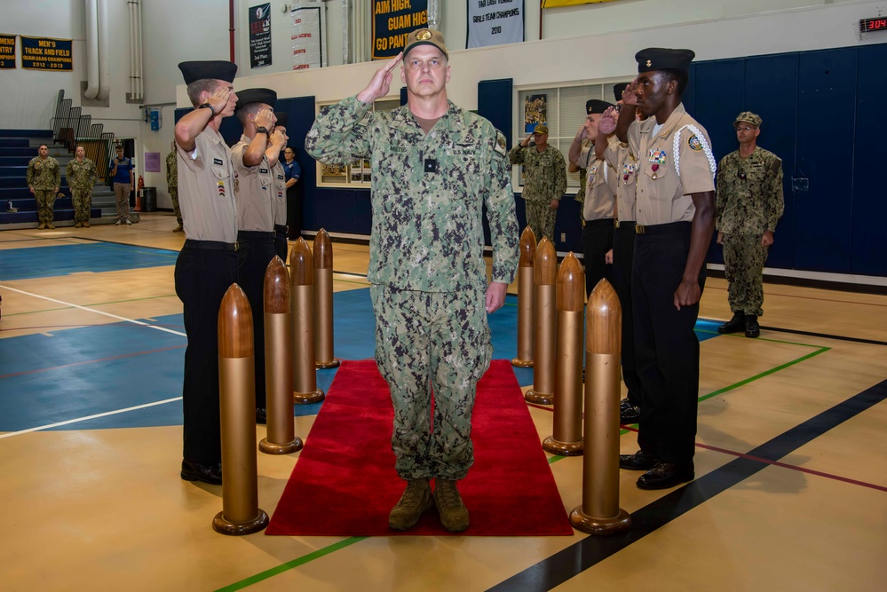 JRM holds change of command ceremony