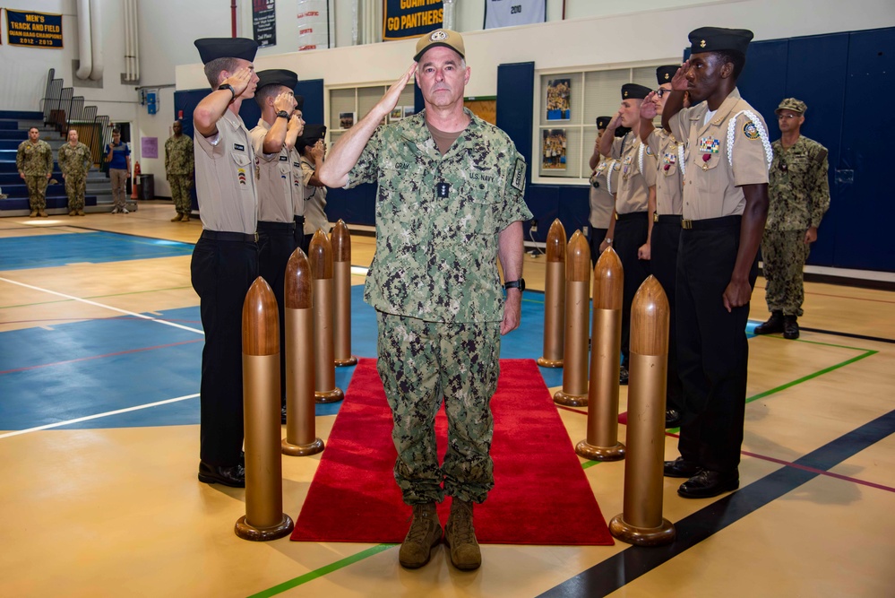 JRM holds change of command ceremony