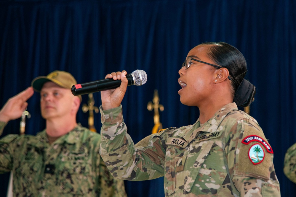 JRM holds change of command ceremony
