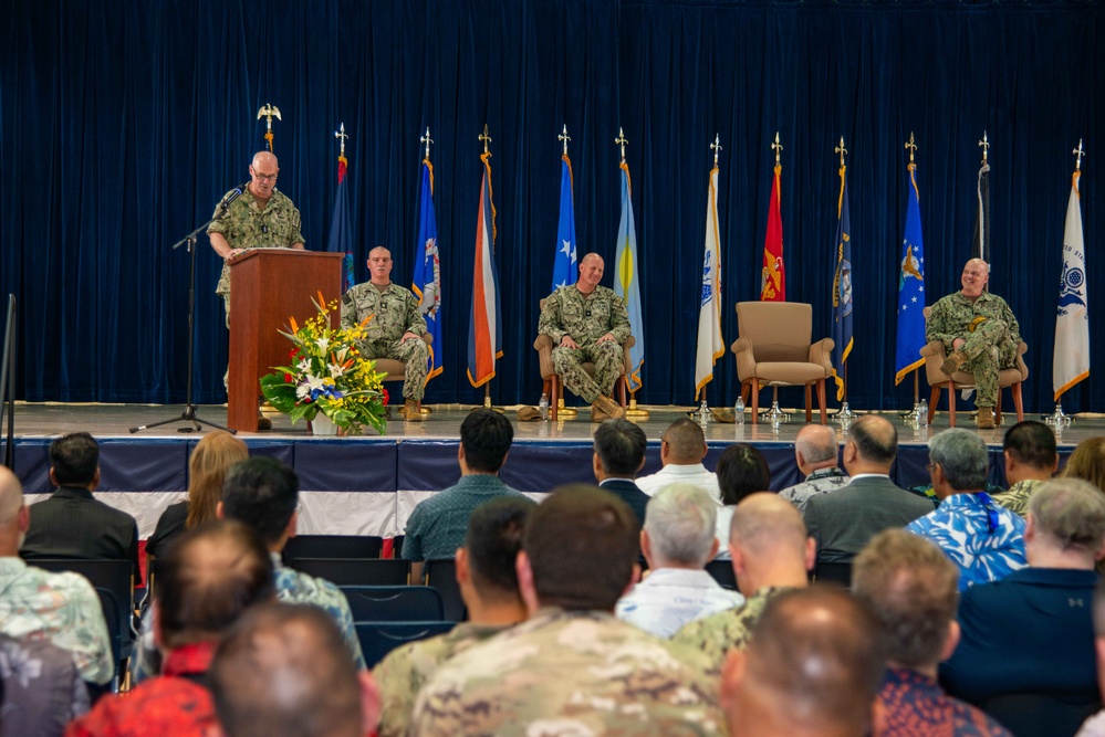 JRM holds change of command ceremony