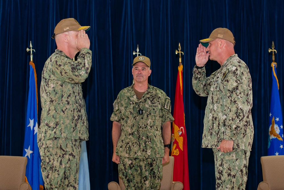 JRM holds change of command ceremony