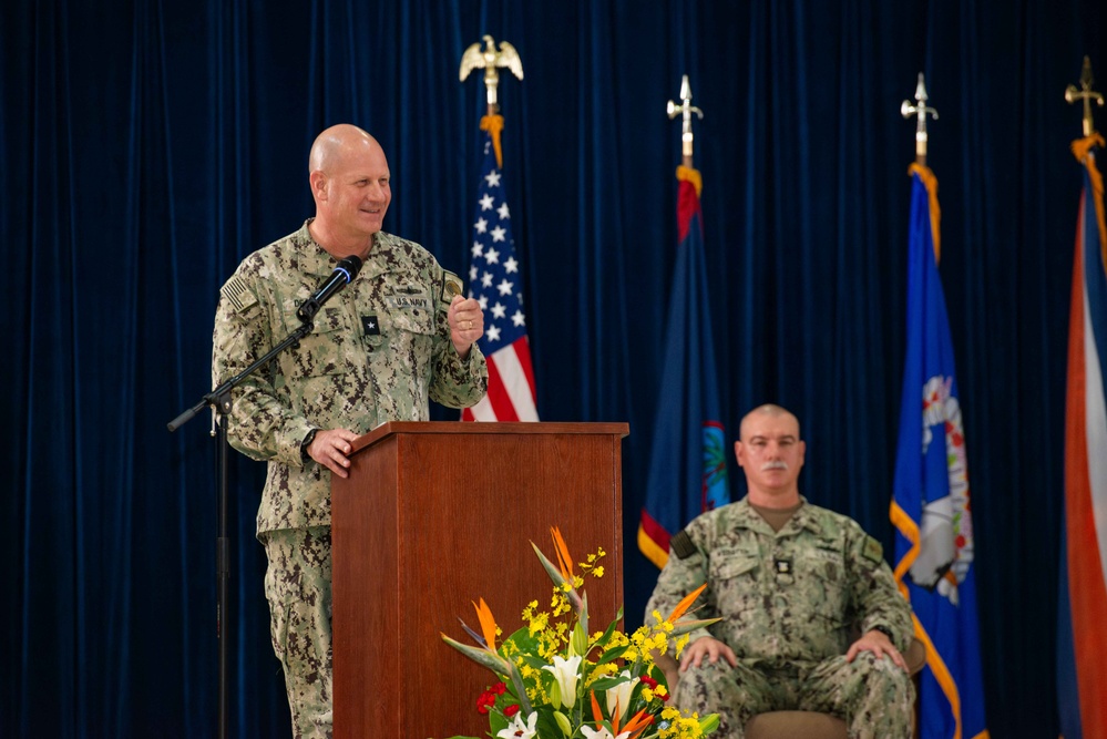 JRM holds change of command ceremony