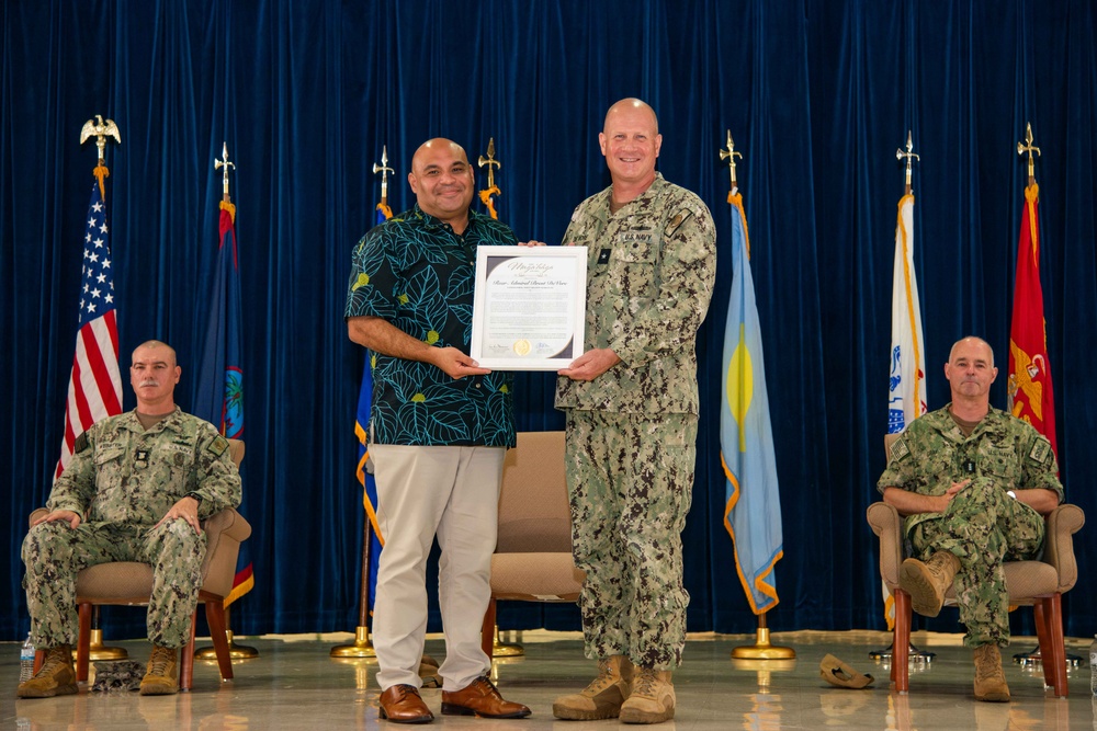 JRM holds change of command ceremony