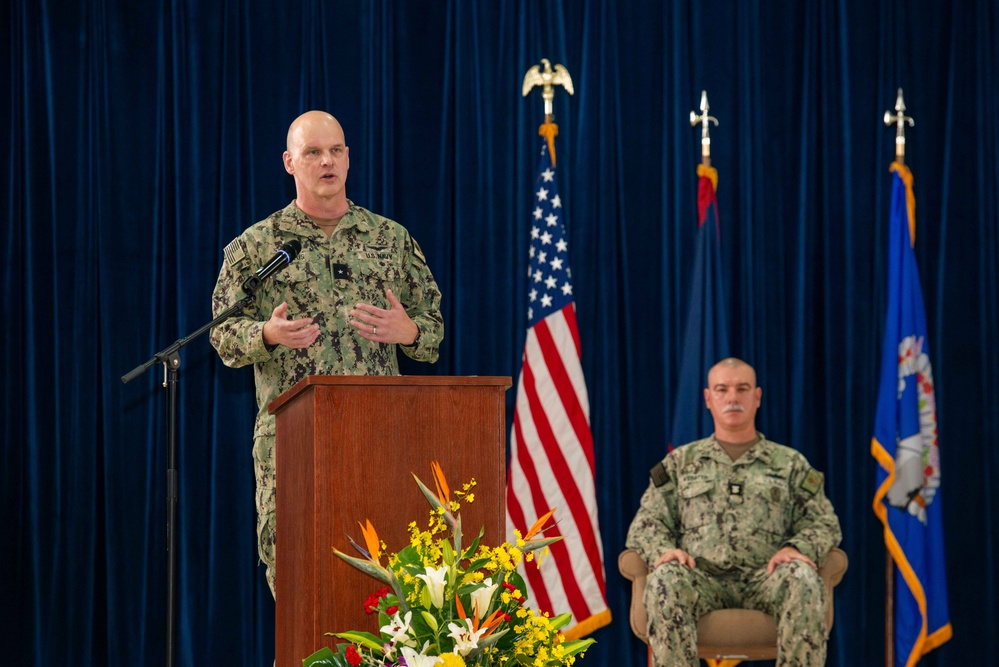 JRM holds change of command ceremony