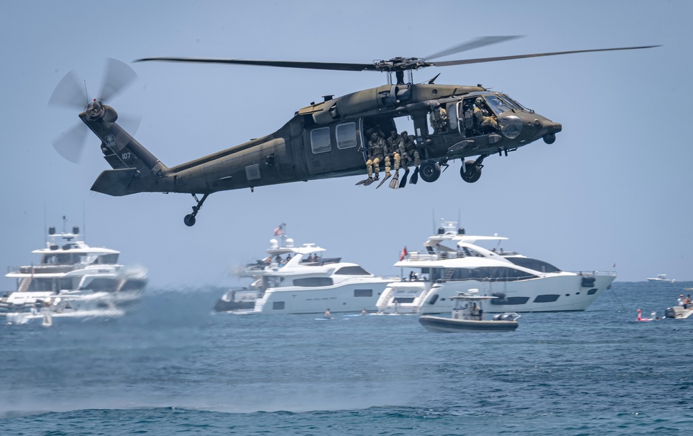 Hover Over the Sea