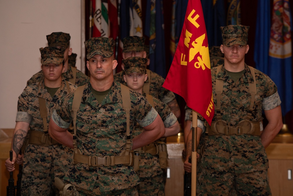 9th Engineer Support Battalion Relief and Appointment Ceremony
