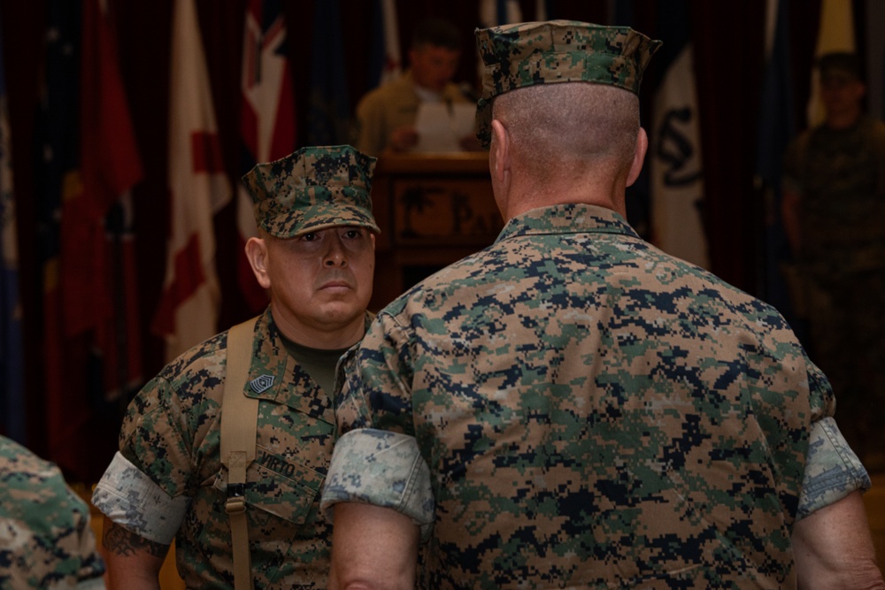 9th Engineer Support Battalion Relief and Appointment Ceremony