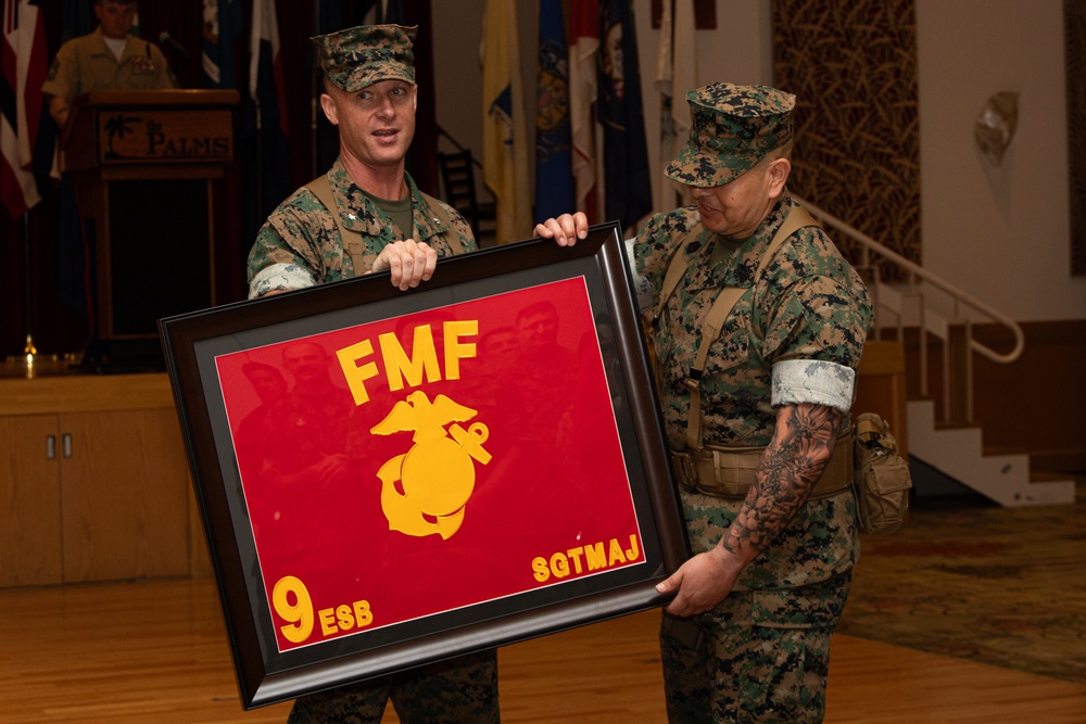 9th Engineer Support Battalion Relief and Appointment Ceremony