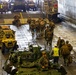 U.S. Marines Assigned to 22nd MEU Depart USS Iwo Jima During An Exercise