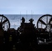 U.S. Marines Assigned to 22nd MEU Depart USS Iwo Jima During An Exercise