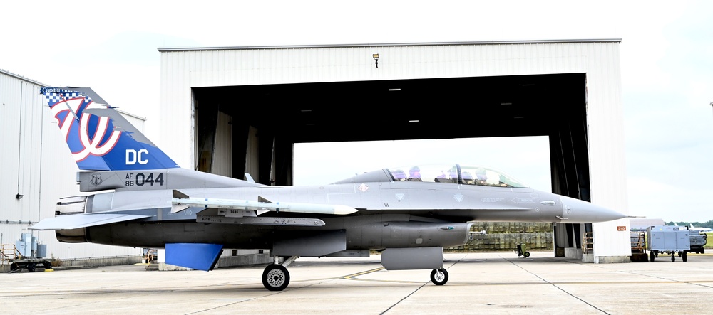 Secretary of the Army, Hon. Daniel P. Driscoll, receives familiarization flight with D.C. Air National Guard