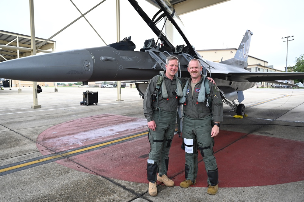 Secretary of the Army, Hon. Daniel P. Driscoll, receives familiarization flight with D.C. Air National Guard