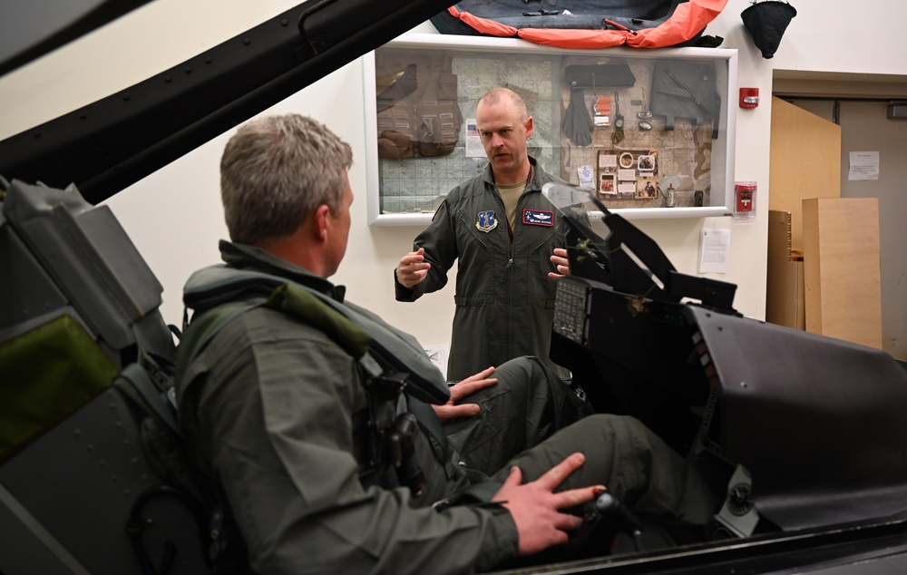 Secretary of the Army, Hon. Daniel P. Driscoll, receives familiarization flight with D.C. Air National Guard