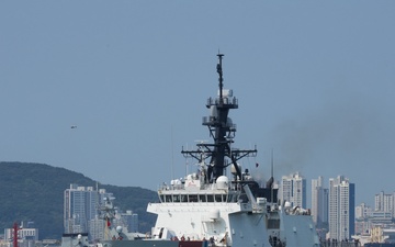 USCGC Stratton Arrives at CNFK
