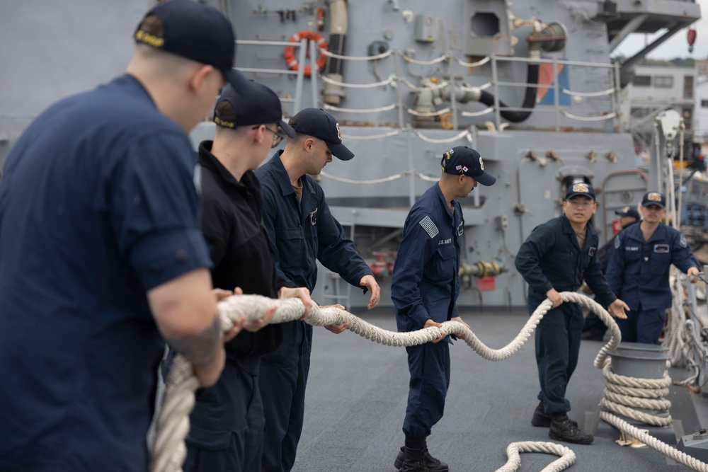 Shoup pulls out of Yokosuka