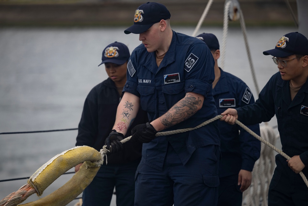 Shoup pulls out of Yokosuka