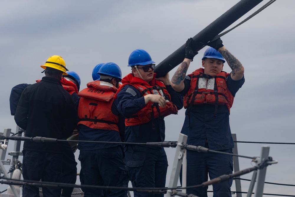Shoup pulls out of Yokosuka
