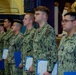 Headline: USS Ronald Reagan (CVN 76) frocks newly appointed petty officers