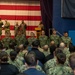 Headline: USS Ronald Reagan (CVN 76) frocks newly appointed petty officers
