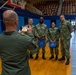 Headline: USS Ronald Reagan (CVN 76) frocks newly appointed petty officers