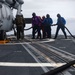 Shoup conducts flight quarters