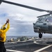 Shoup conducts flight quarters