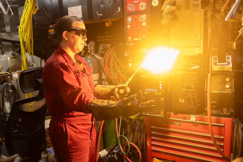 Shoup conducts routine operations