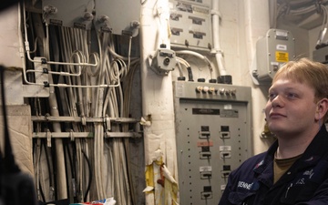Shoup conducts routine operations