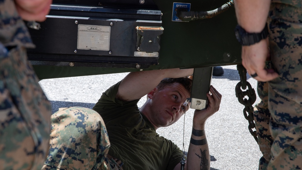 U.S. Marines and Sailors Support 31st MEU Onload