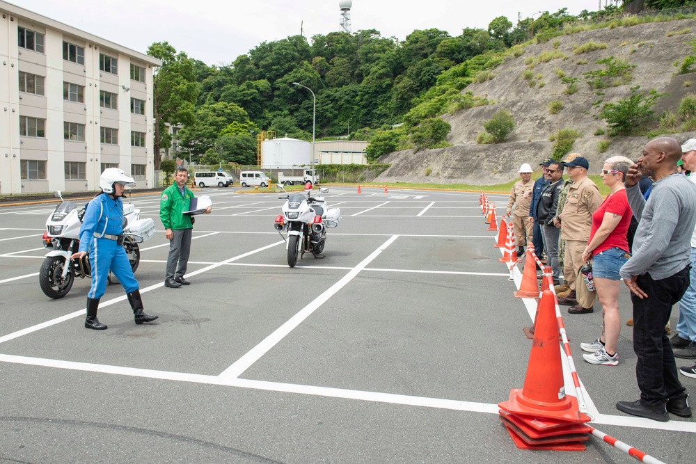 CFAY Safety Hosts JPS Motorcycle Safety Maneuver Demonstration
