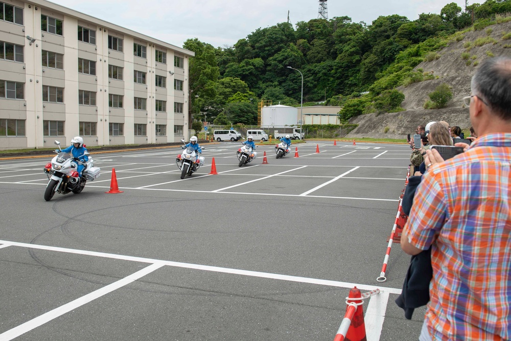 CFAY Safety Hosts JPS Motorcycle Safety Maneuver Demonstration