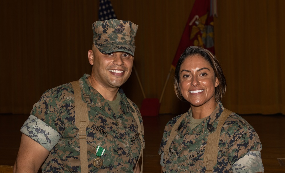 H&amp;S Company, CLR-37, Change of Command Ceremony