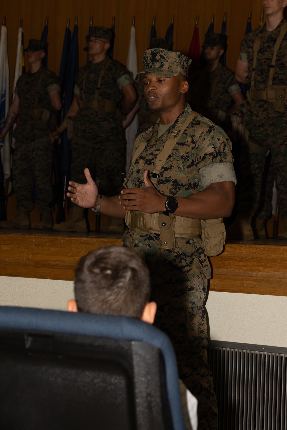 H&amp;S Company, CLR-37, Change of Command Ceremony