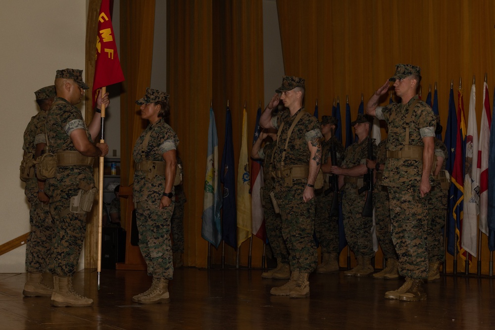 H&amp;S Company, CLR-37, Change of Command Ceremony