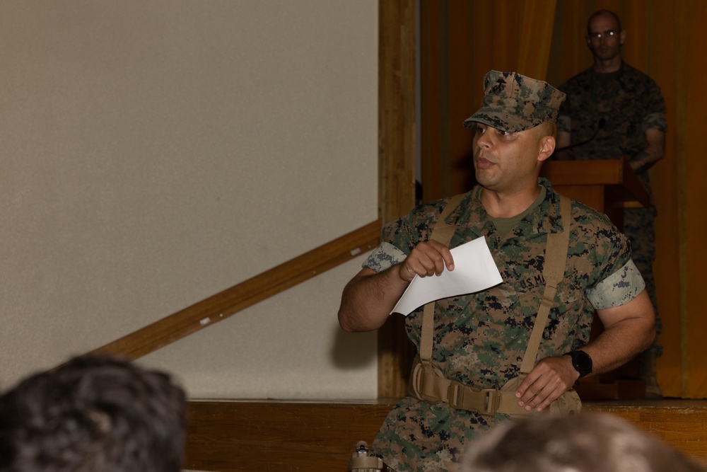 H&amp;S Company, CLR-37, Change of Command Ceremony