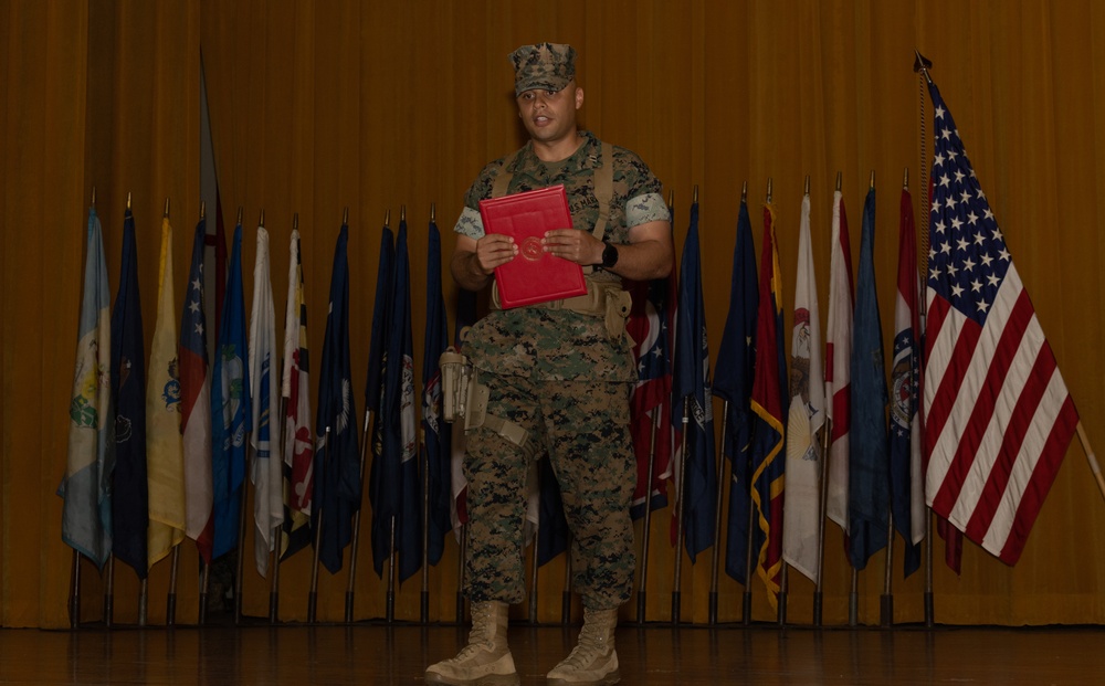 H&amp;S Company, CLR-37, Change of Command Ceremony