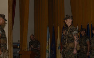 H&amp;S Company, CLR-37, Change of Command Ceremony