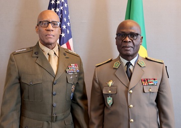 Gen. Langley conducts a bilateral engagement with Republic of Congo during ACHOD