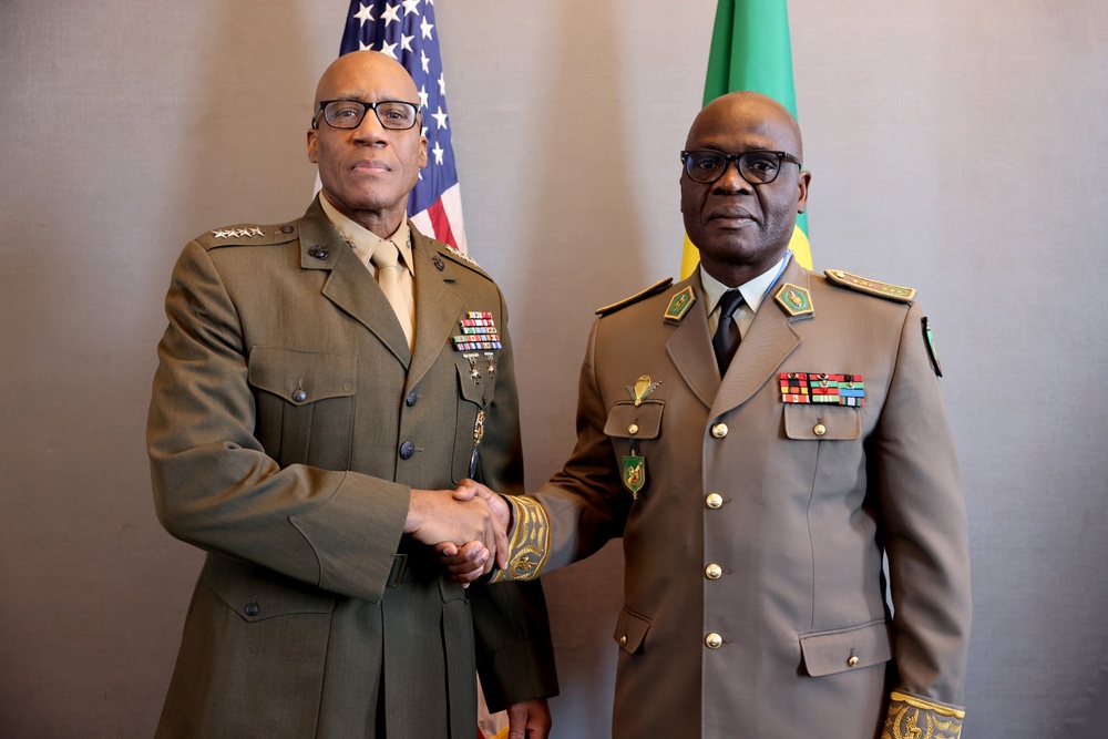 Gen. Langley conducts a bilateral engagement with Republic of Congo during ACHOD