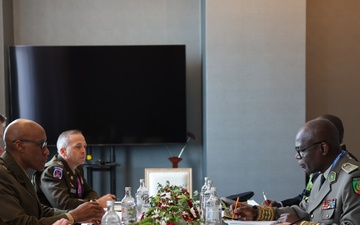 Gen. Langley conducts a bilateral engagement with Republic of Congo during ACHOD