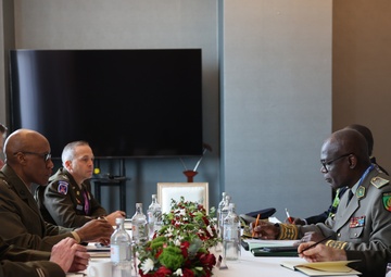 Gen. Langley conducts a bilateral engagement with Republic of Congo during ACHOD